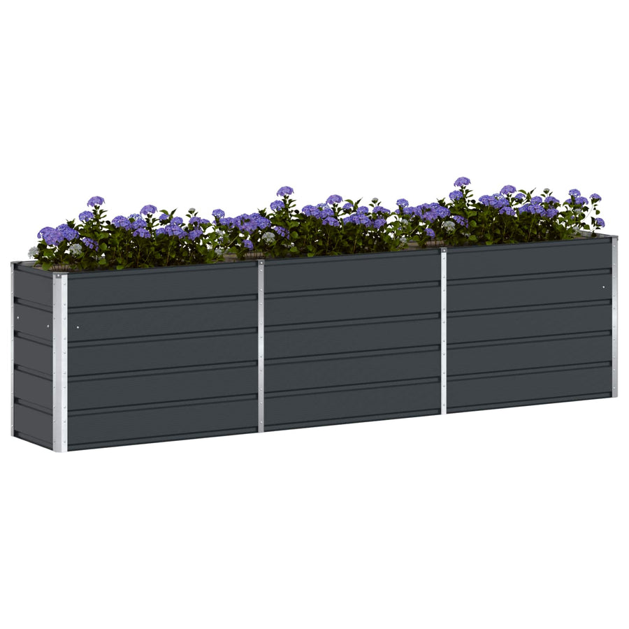 Plantenbak Antraciet 480 x 50 x 45 cm Gegalvaniseerd staal