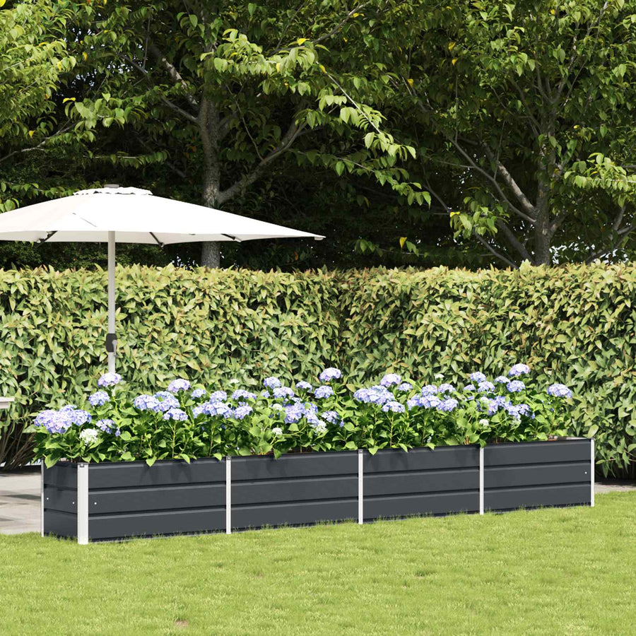 Plantenbak Antraciet 480 x 50 x 45 cm Gegalvaniseerd staal