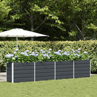 Planter Anthracite 480 x 50 x 45 cm Galvanized steel