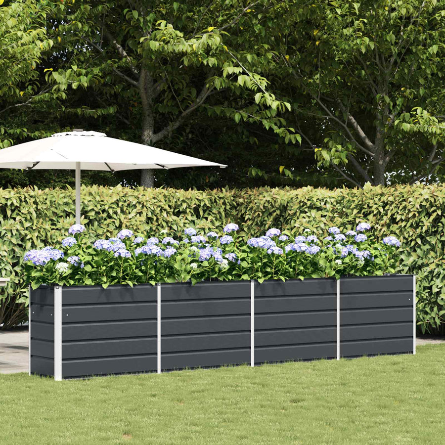 Plantenbak Antraciet 480 x 50 x 45 cm Gegalvaniseerd staal