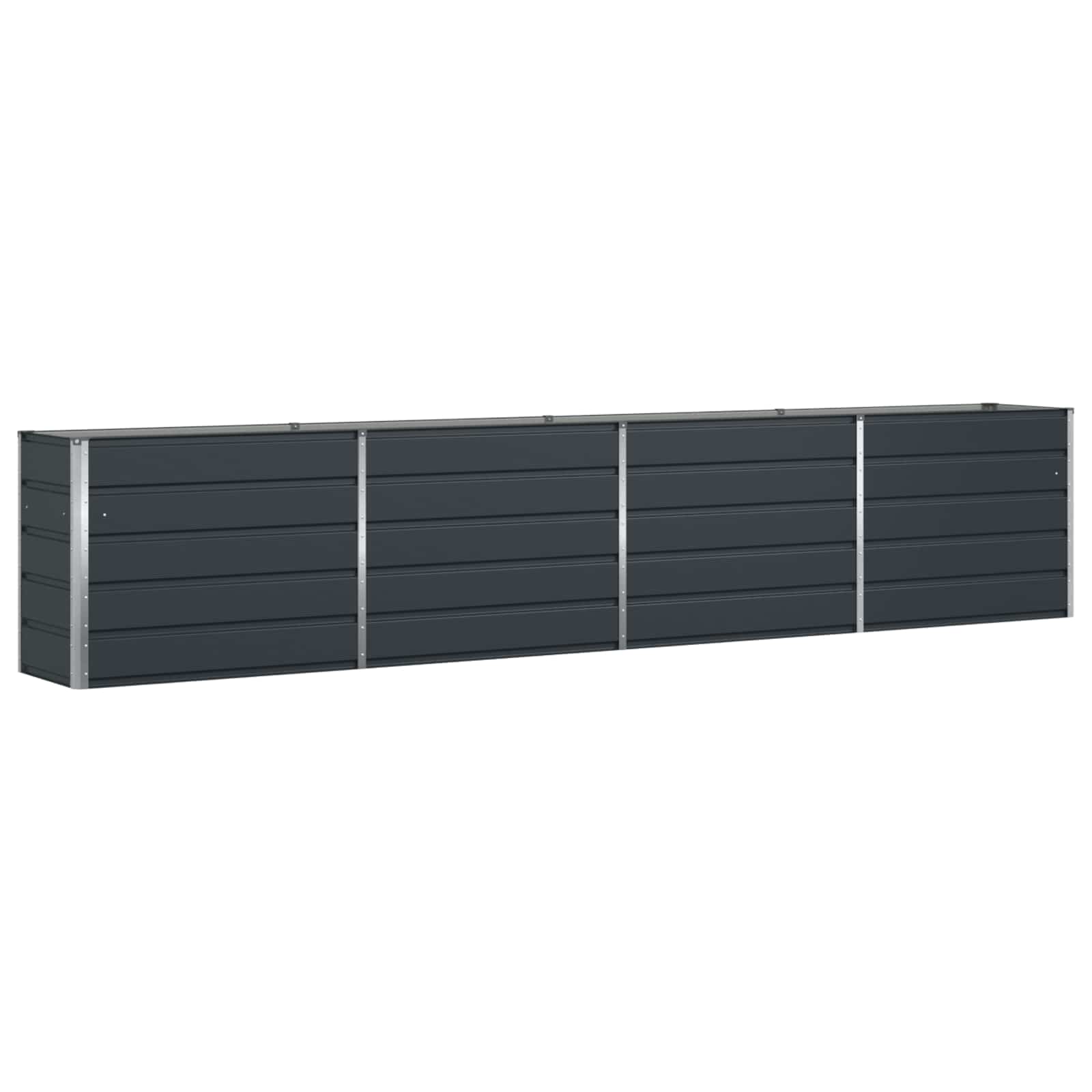 Plantenbak Antraciet 480 x 50 x 45 cm Gegalvaniseerd staal
