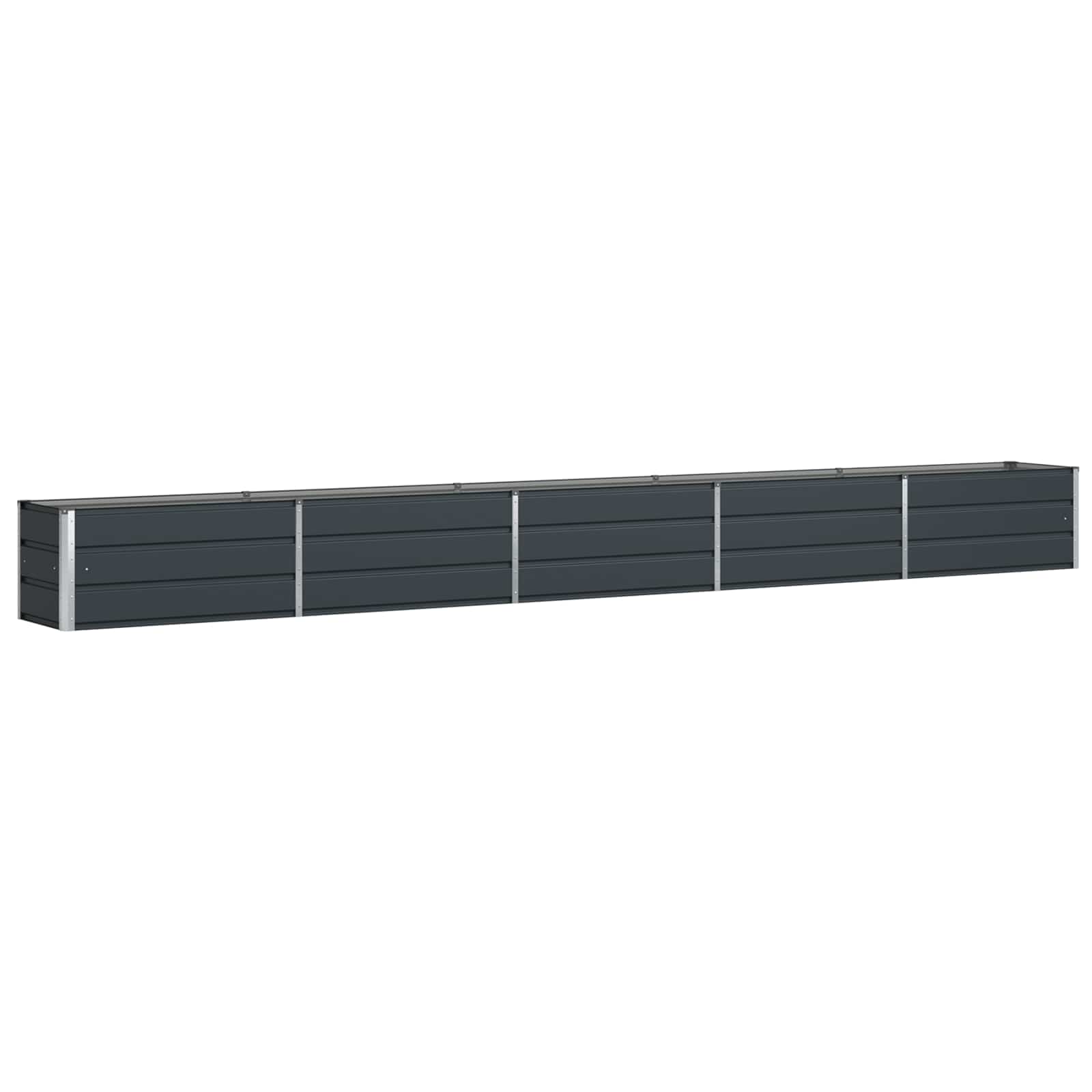 Plantenbak Antraciet 480 x 50 x 45 cm Gegalvaniseerd staal
