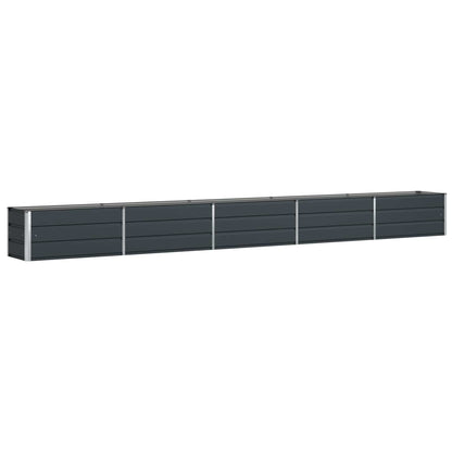 Plantenbak Antraciet 480 x 50 x 45 cm Gegalvaniseerd staal