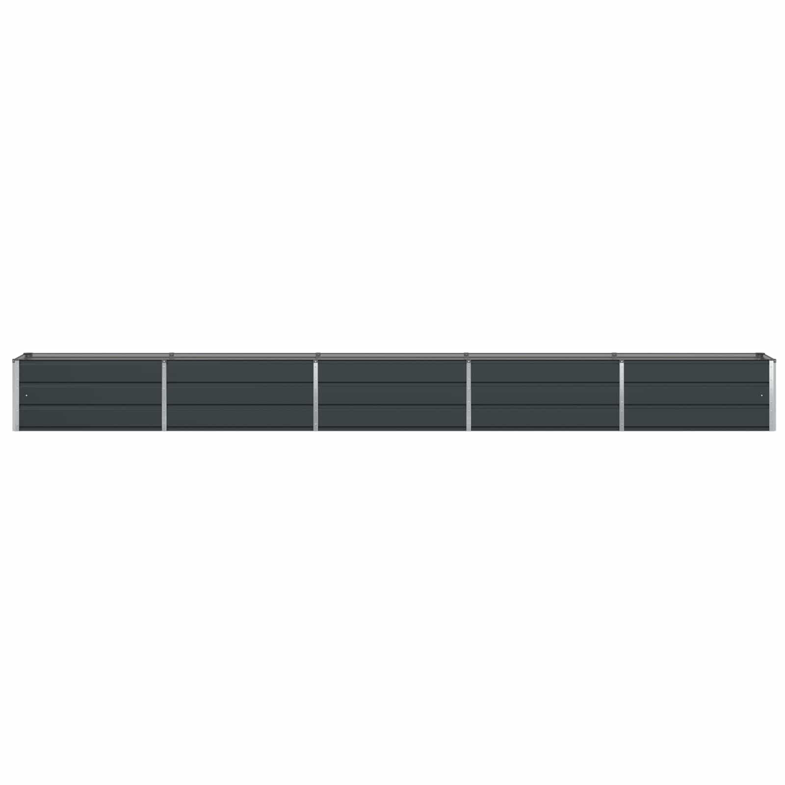 Plantenbak Antraciet 480 x 50 x 45 cm Gegalvaniseerd staal