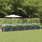 Planter Anthracite 480 x 50 x 45 cm Galvanized steel