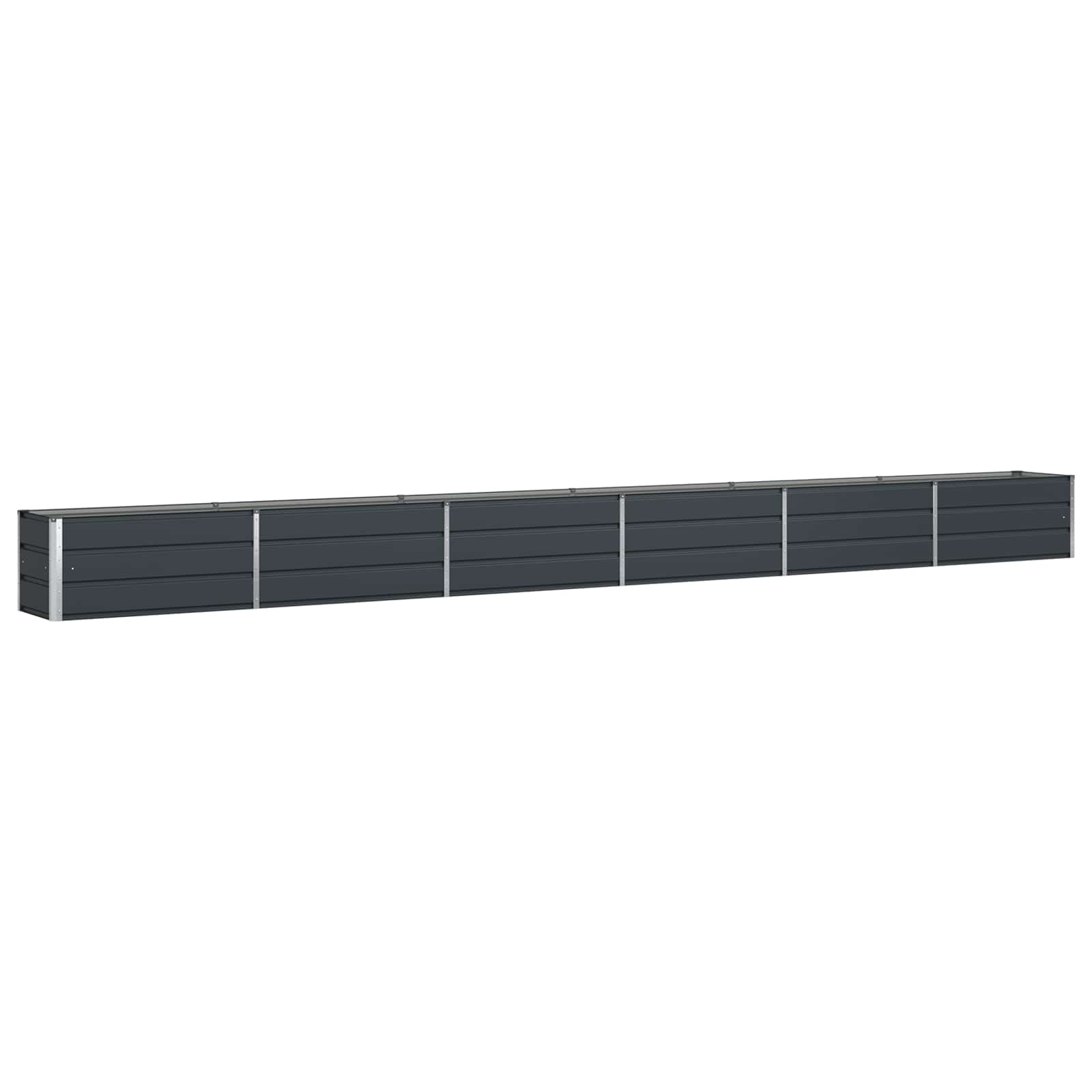 Plantenbak Antraciet 480 x 50 x 45 cm Gegalvaniseerd staal