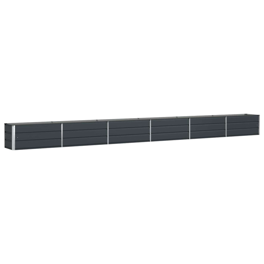 Plantenbak Antraciet 480 x 50 x 45 cm Gegalvaniseerd staal