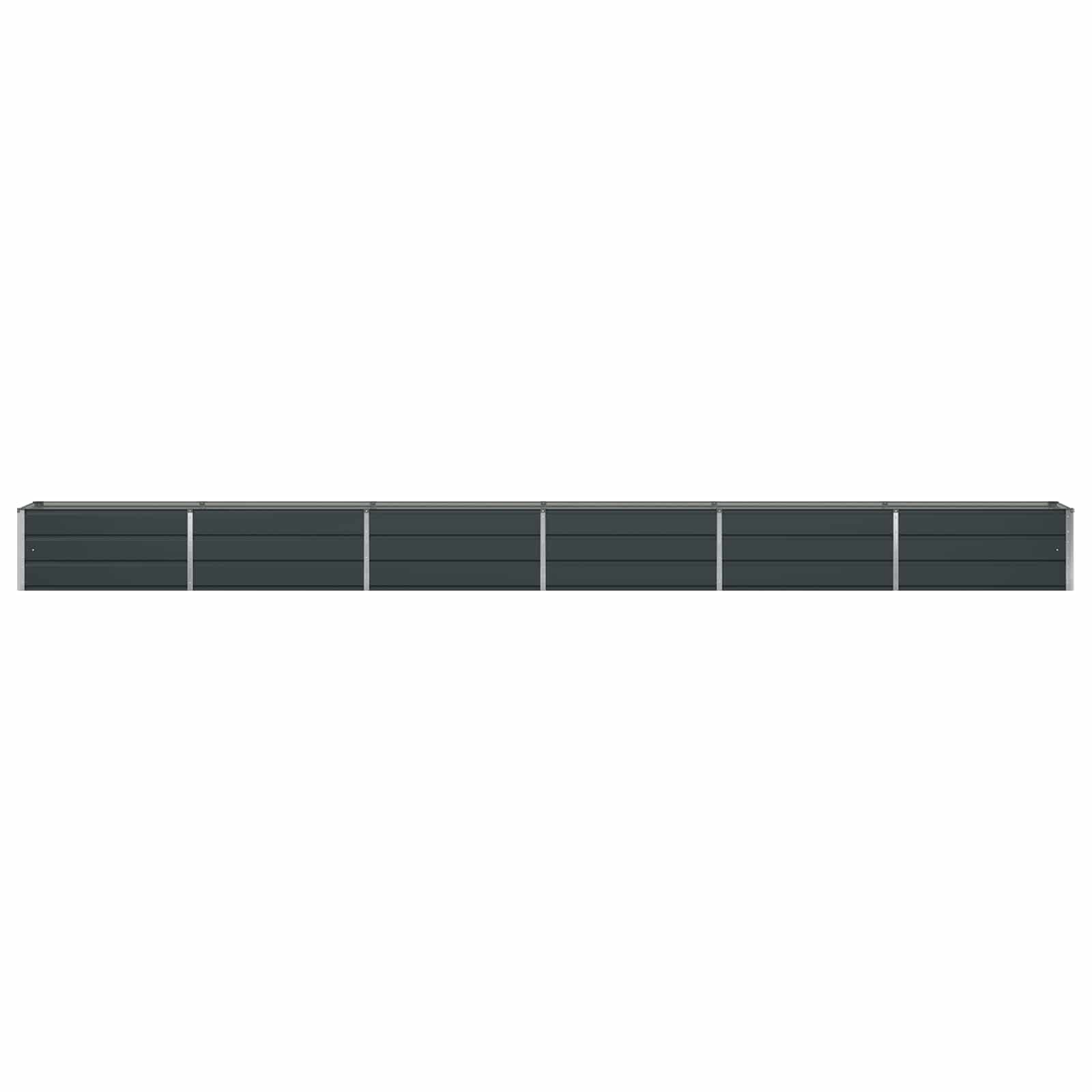 Plantenbak Antraciet 480 x 50 x 45 cm Gegalvaniseerd staal