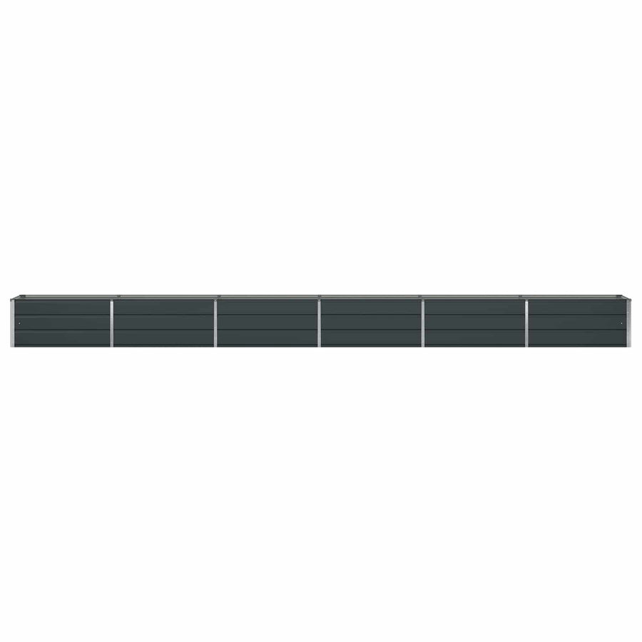 Plantenbak Antraciet 480 x 50 x 45 cm Gegalvaniseerd staal