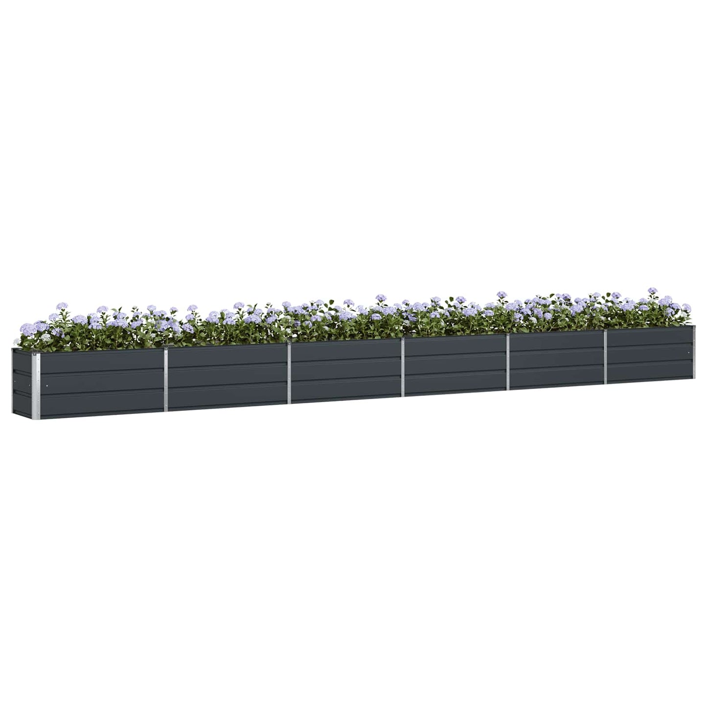 Plantenbak Antraciet 480 x 50 x 45 cm Gegalvaniseerd staal