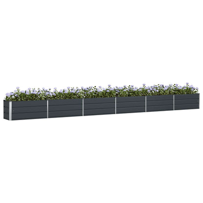 Plantenbak Antraciet 480 x 50 x 45 cm Gegalvaniseerd staal
