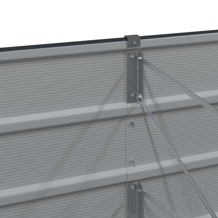 Plantenbak Antraciet 480 x 50 x 45 cm Gegalvaniseerd staal