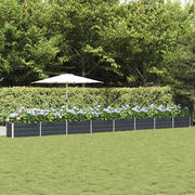 Planter Anthracite 480 x 50 x 45 cm Galvanized steel