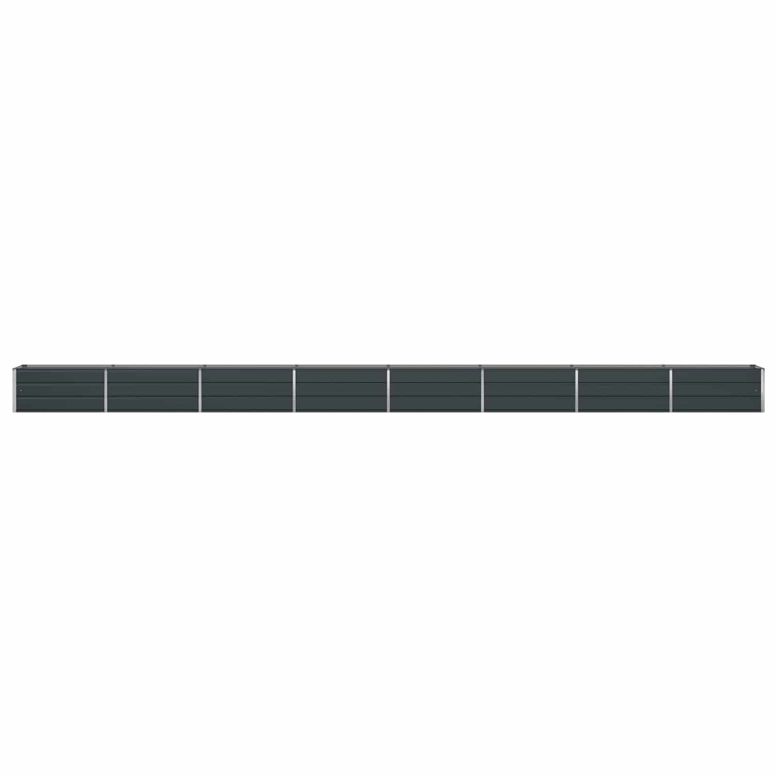 Plantenbak Antraciet 480 x 50 x 45 cm Gegalvaniseerd staal