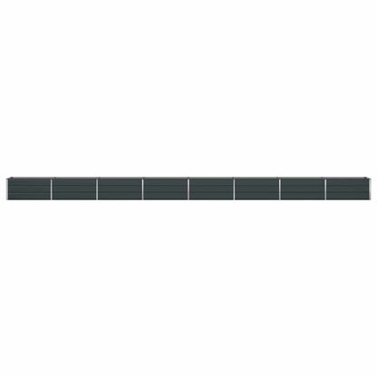 Plantenbak Antraciet 480 x 50 x 45 cm Gegalvaniseerd staal