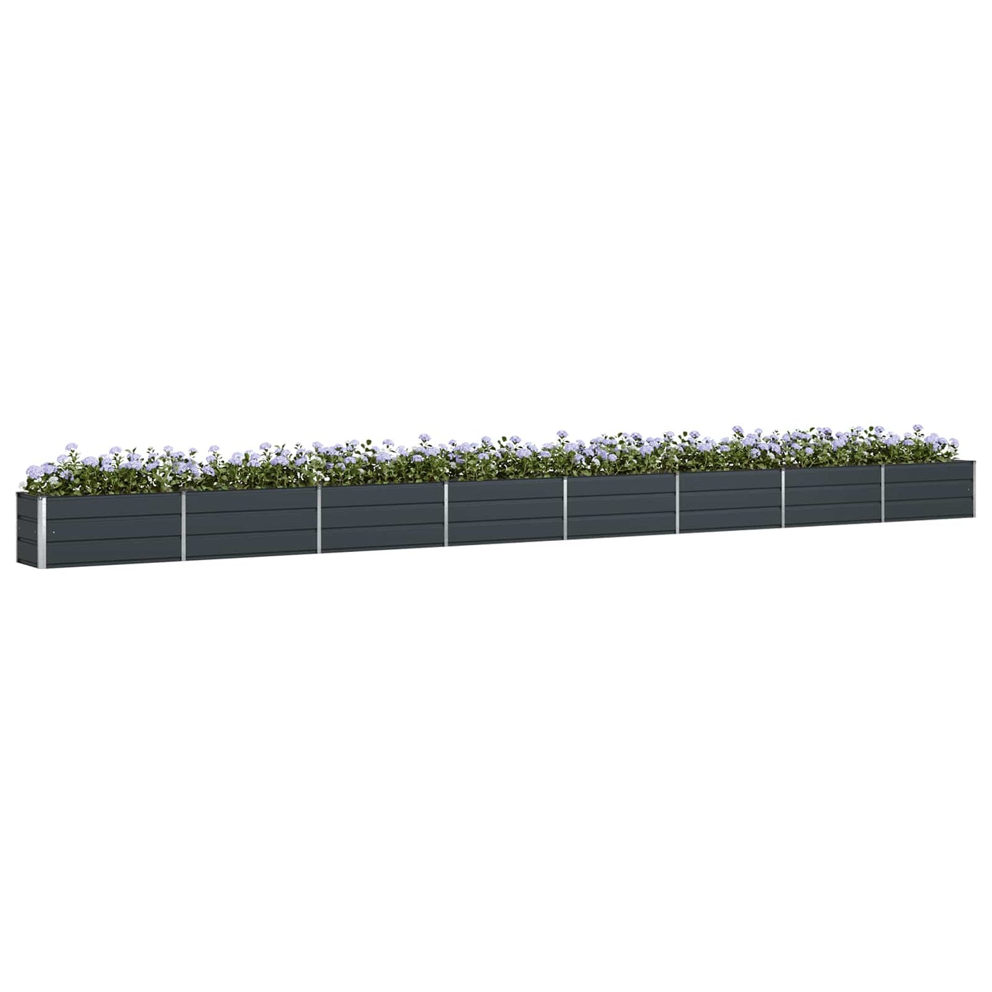 Plantenbak Antraciet 480 x 50 x 45 cm Gegalvaniseerd staal