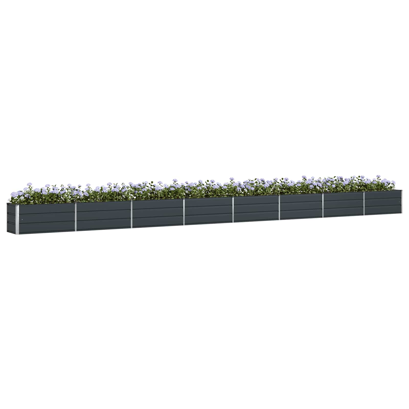 Plantenbak Antraciet 480 x 50 x 45 cm Gegalvaniseerd staal