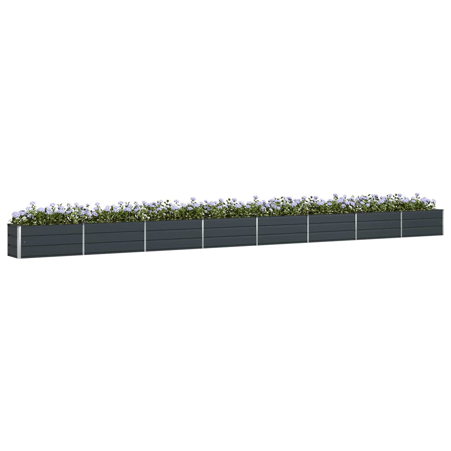 Plantenbak Antraciet 480 x 50 x 45 cm Gegalvaniseerd staal