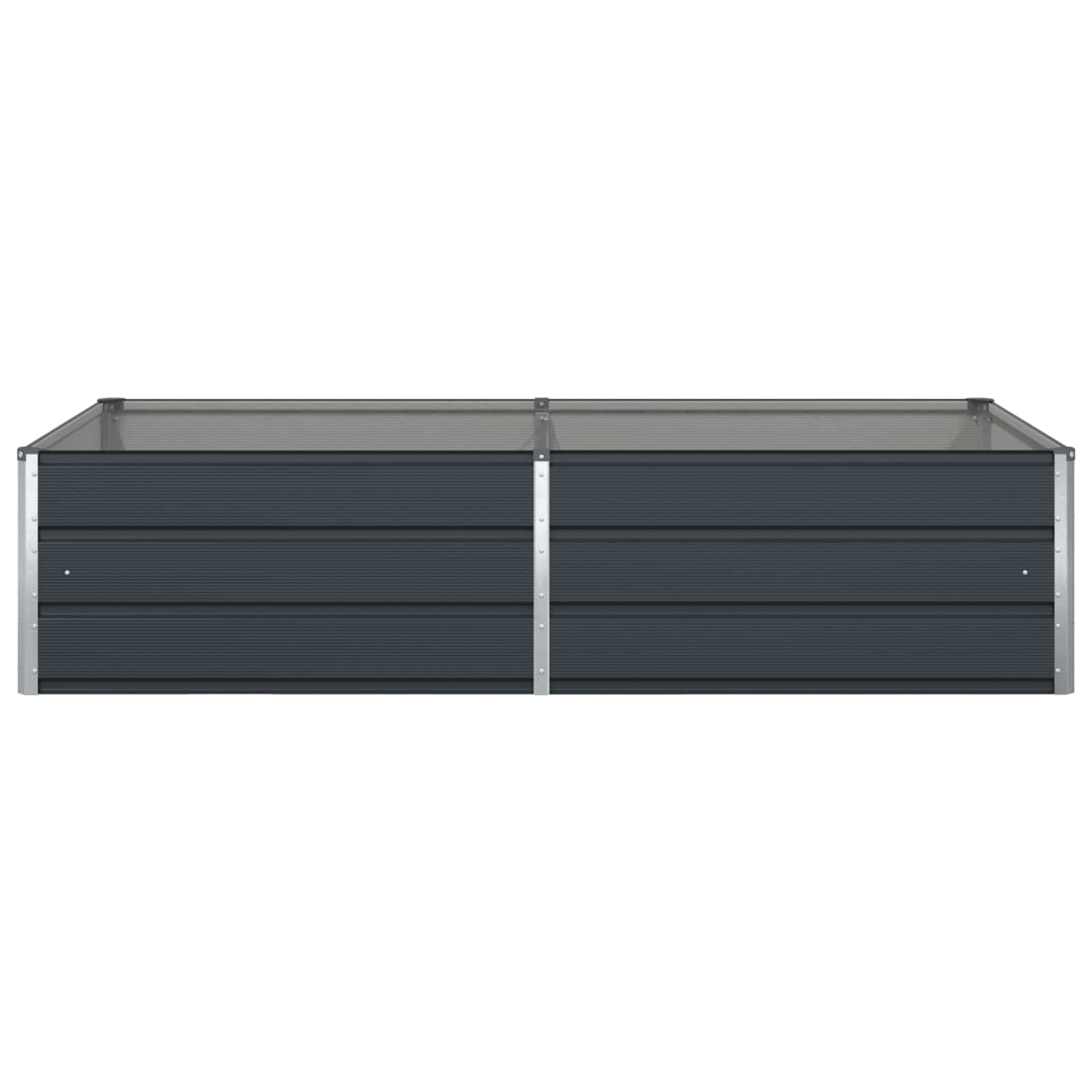 Plantenbak Antraciet 195 x 100 x 45 cm Gegalvaniseerd staal
