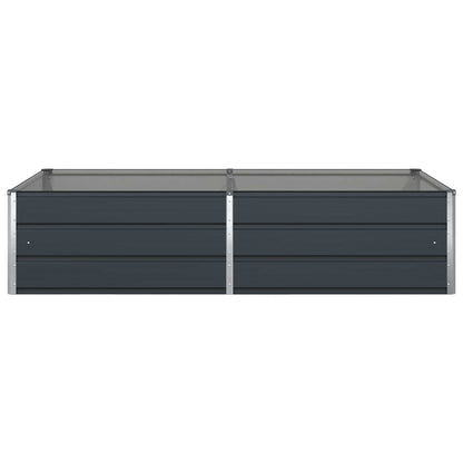Plantenbak Antraciet 195 x 100 x 45 cm Gegalvaniseerd staal