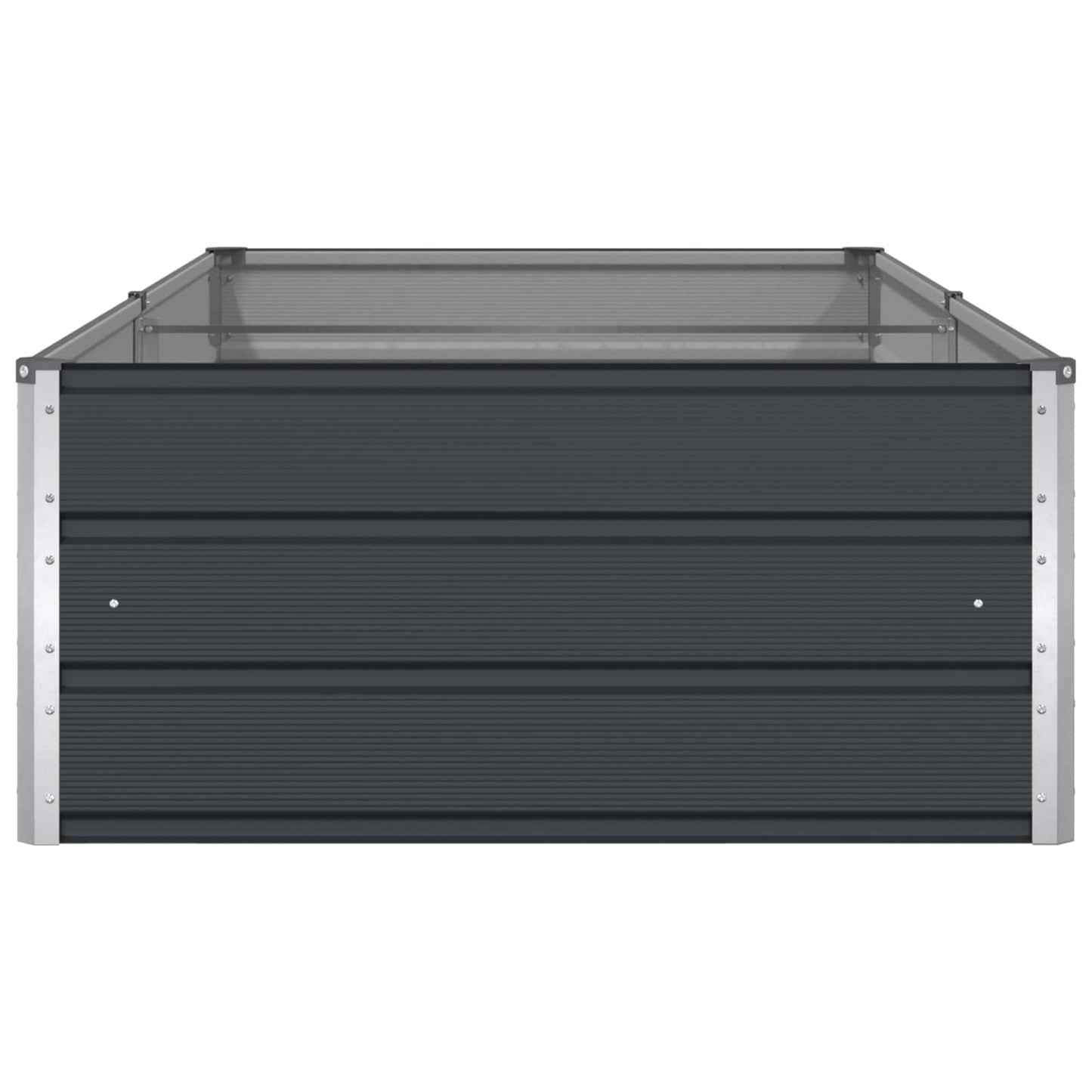Plantenbak Antraciet 195 x 100 x 45 cm Gegalvaniseerd staal
