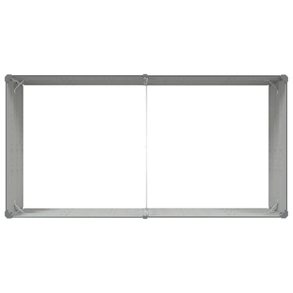 Plantenbak Antraciet 195 x 100 x 45 cm Gegalvaniseerd staal