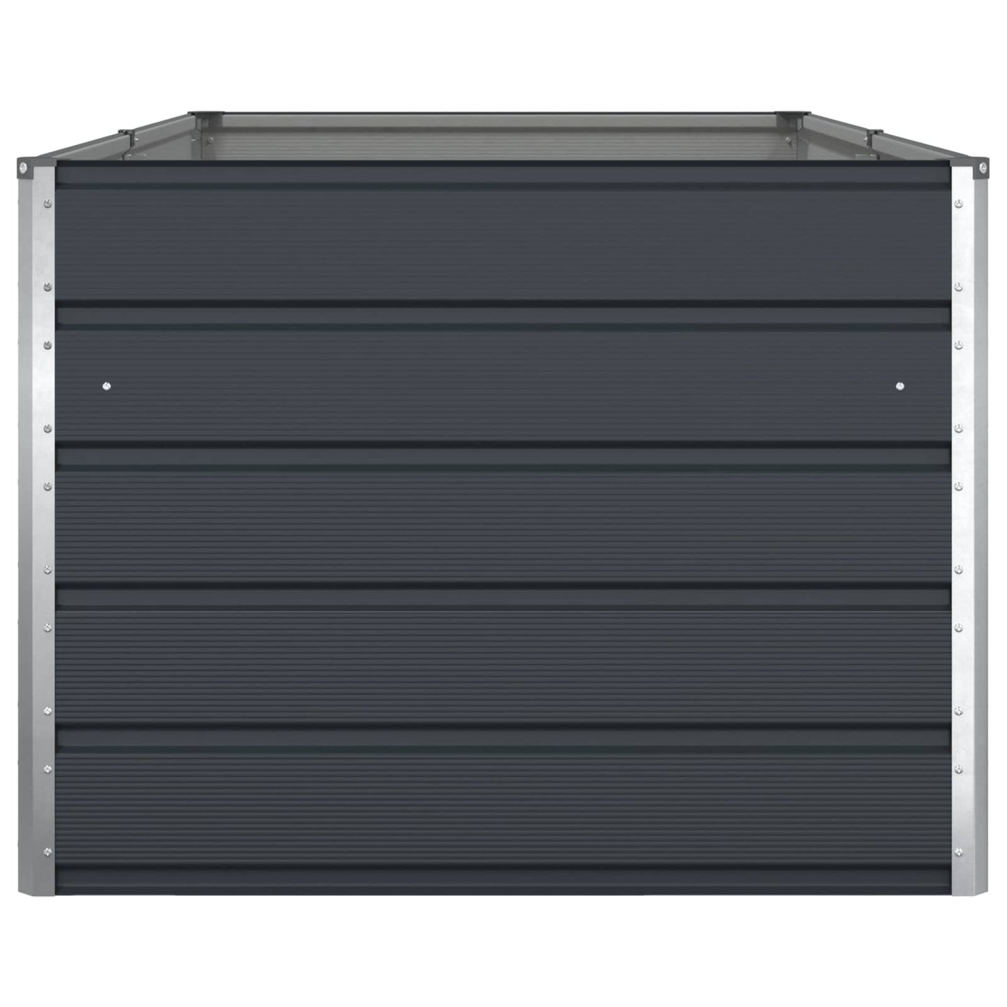 Plantenbak Antraciet 195 x 100 x 45 cm Gegalvaniseerd staal