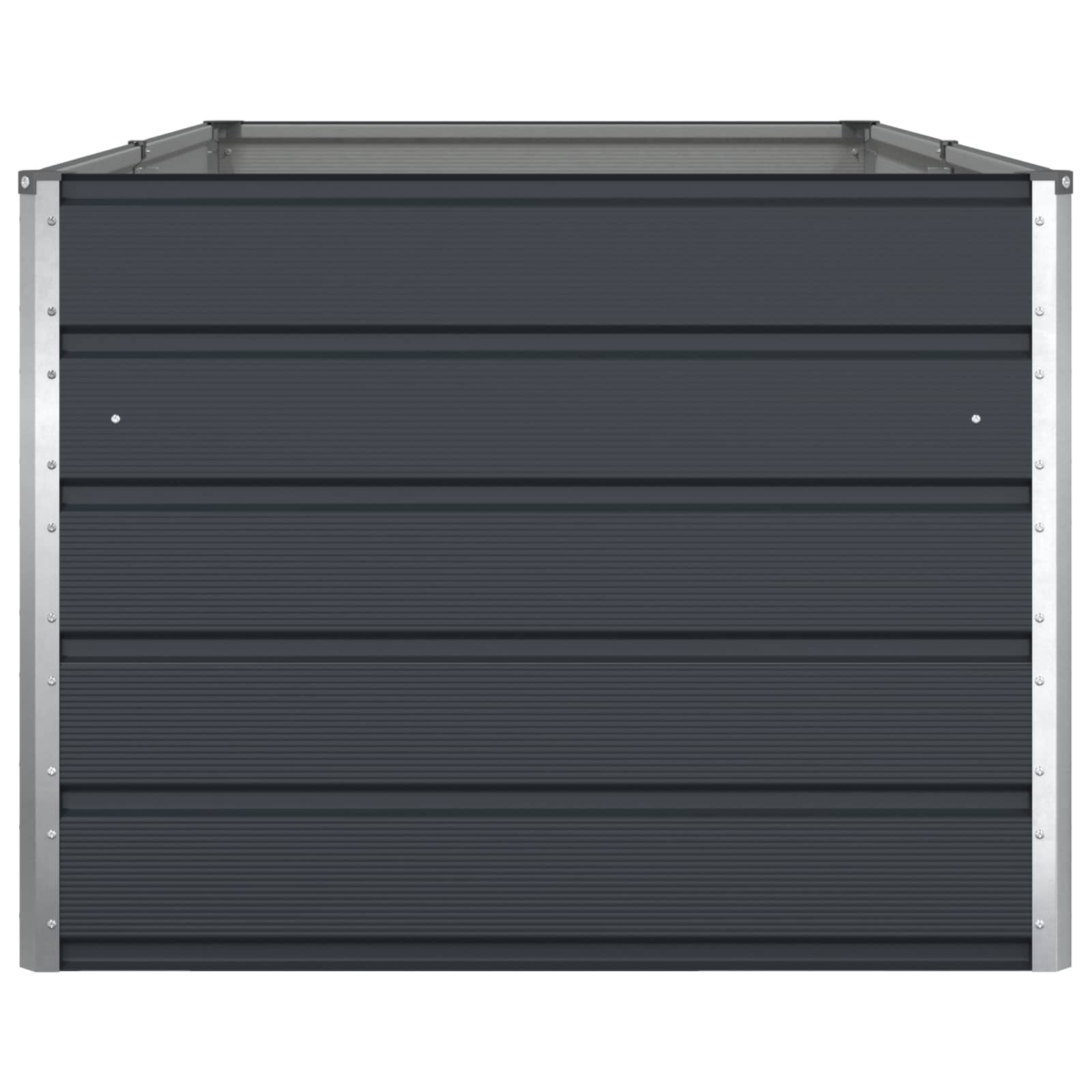 Plantenbak Antraciet 195 x 100 x 45 cm Gegalvaniseerd staal