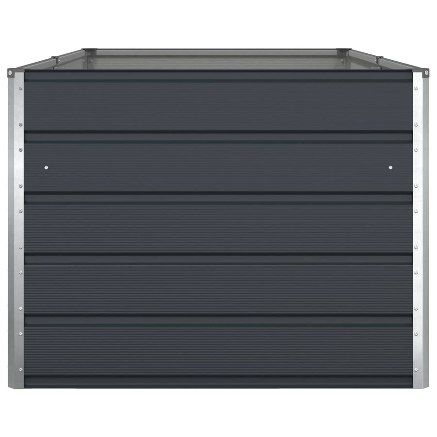 Plantenbak Antraciet 195 x 100 x 45 cm Gegalvaniseerd staal