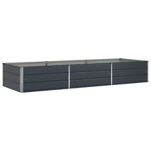 Plantenbak Antraciet 195 x 100 x 45 cm Gegalvaniseerd staal
