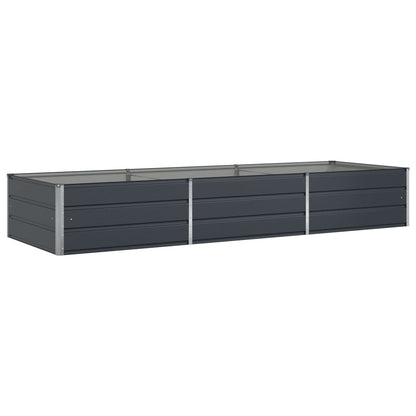 Plantenbak Antraciet 195 x 100 x 45 cm Gegalvaniseerd staal