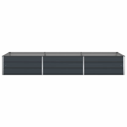 Plantenbak Antraciet 195 x 100 x 45 cm Gegalvaniseerd staal