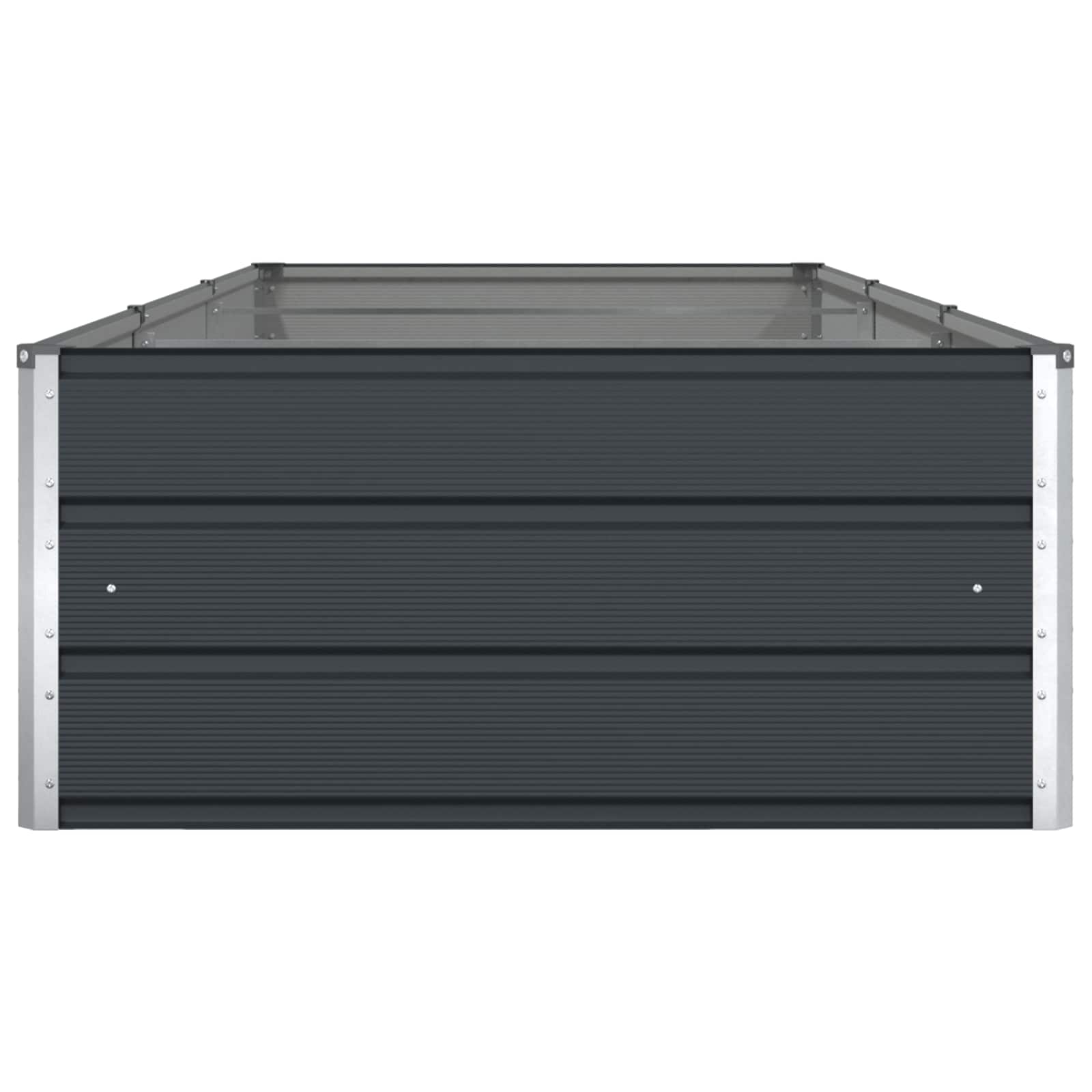 Plantenbak Antraciet 195 x 100 x 45 cm Gegalvaniseerd staal