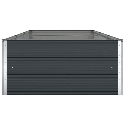 Plantenbak Antraciet 195 x 100 x 45 cm Gegalvaniseerd staal