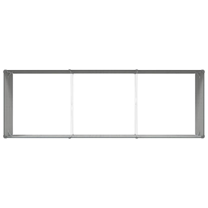 Plantenbak Antraciet 195 x 100 x 45 cm Gegalvaniseerd staal