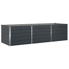 Plantenbak Antraciet 195 x 100 x 45 cm Gegalvaniseerd staal