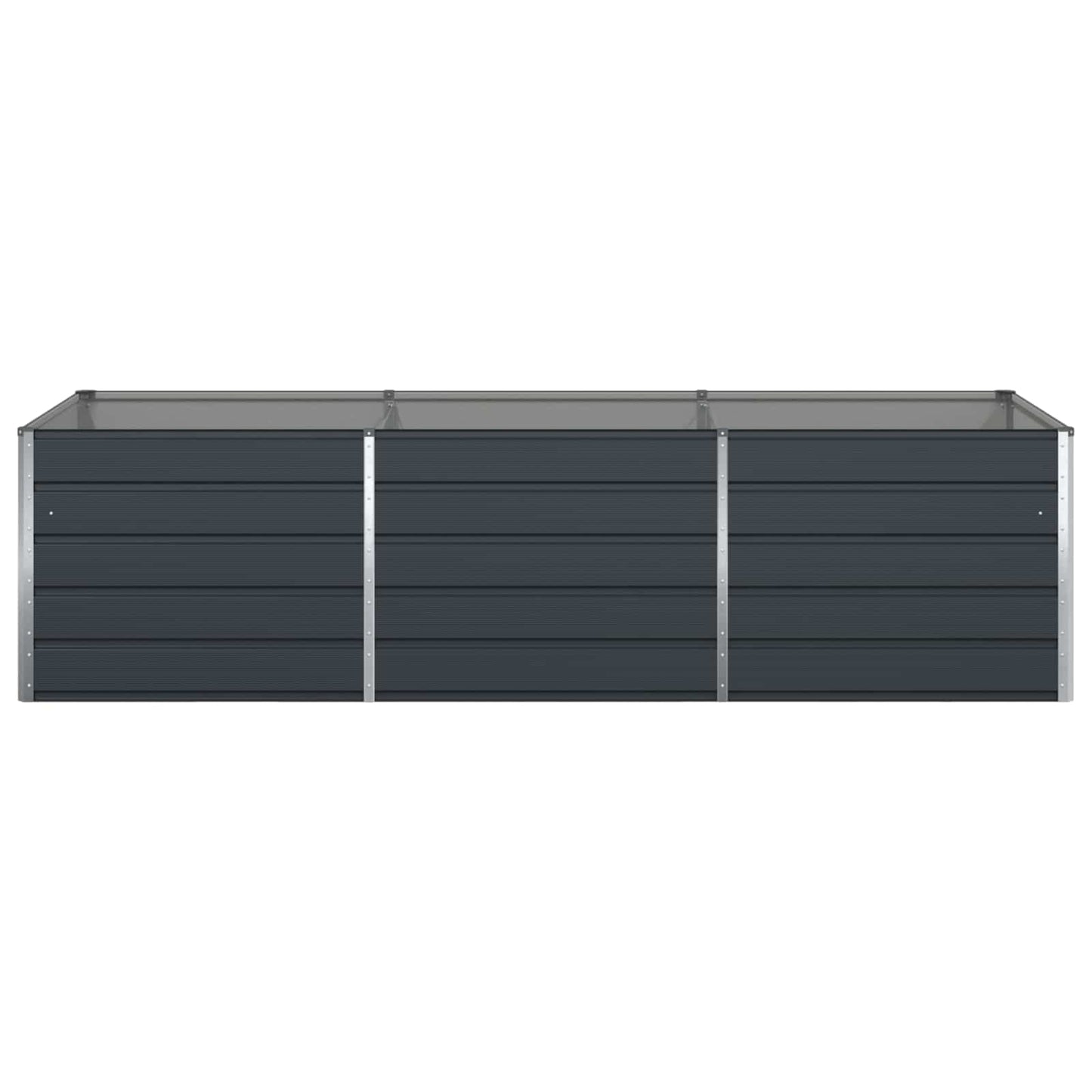 Plantenbak Antraciet 195 x 100 x 45 cm Gegalvaniseerd staal