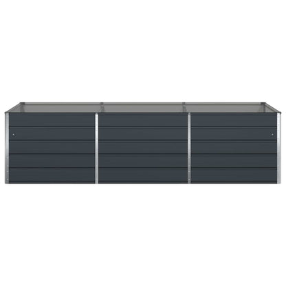 Plantenbak Antraciet 195 x 100 x 45 cm Gegalvaniseerd staal