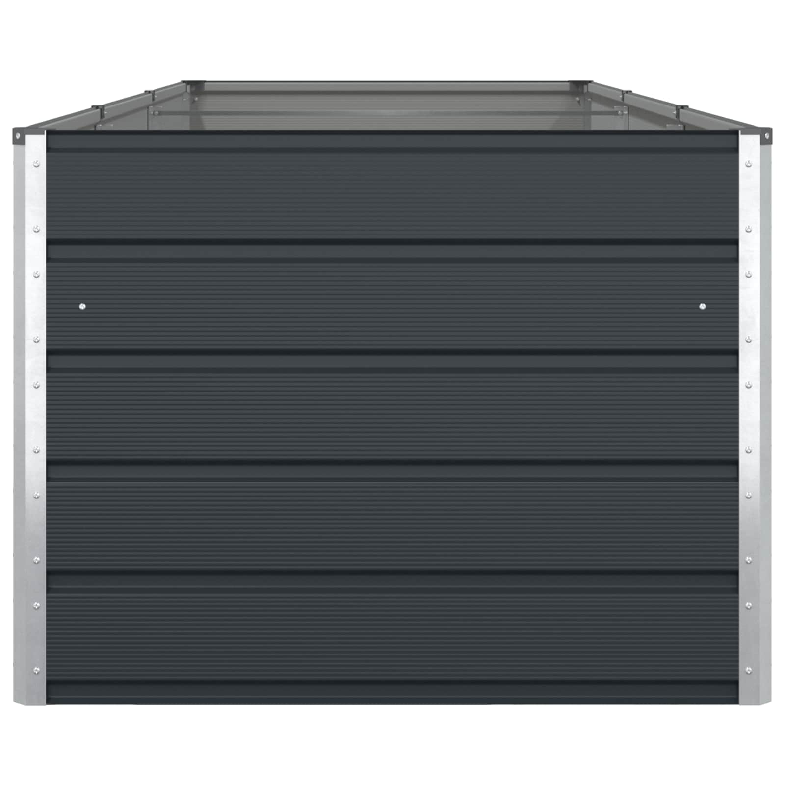 Plantenbak Antraciet 195 x 100 x 45 cm Gegalvaniseerd staal