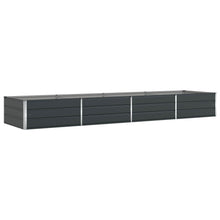 Plantenbak Antraciet 195 x 100 x 45 cm Gegalvaniseerd staal