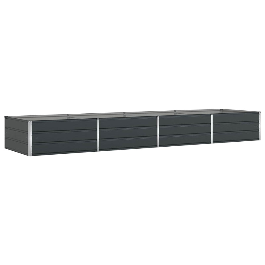 Plantenbak Antraciet 195 x 100 x 45 cm Gegalvaniseerd staal
