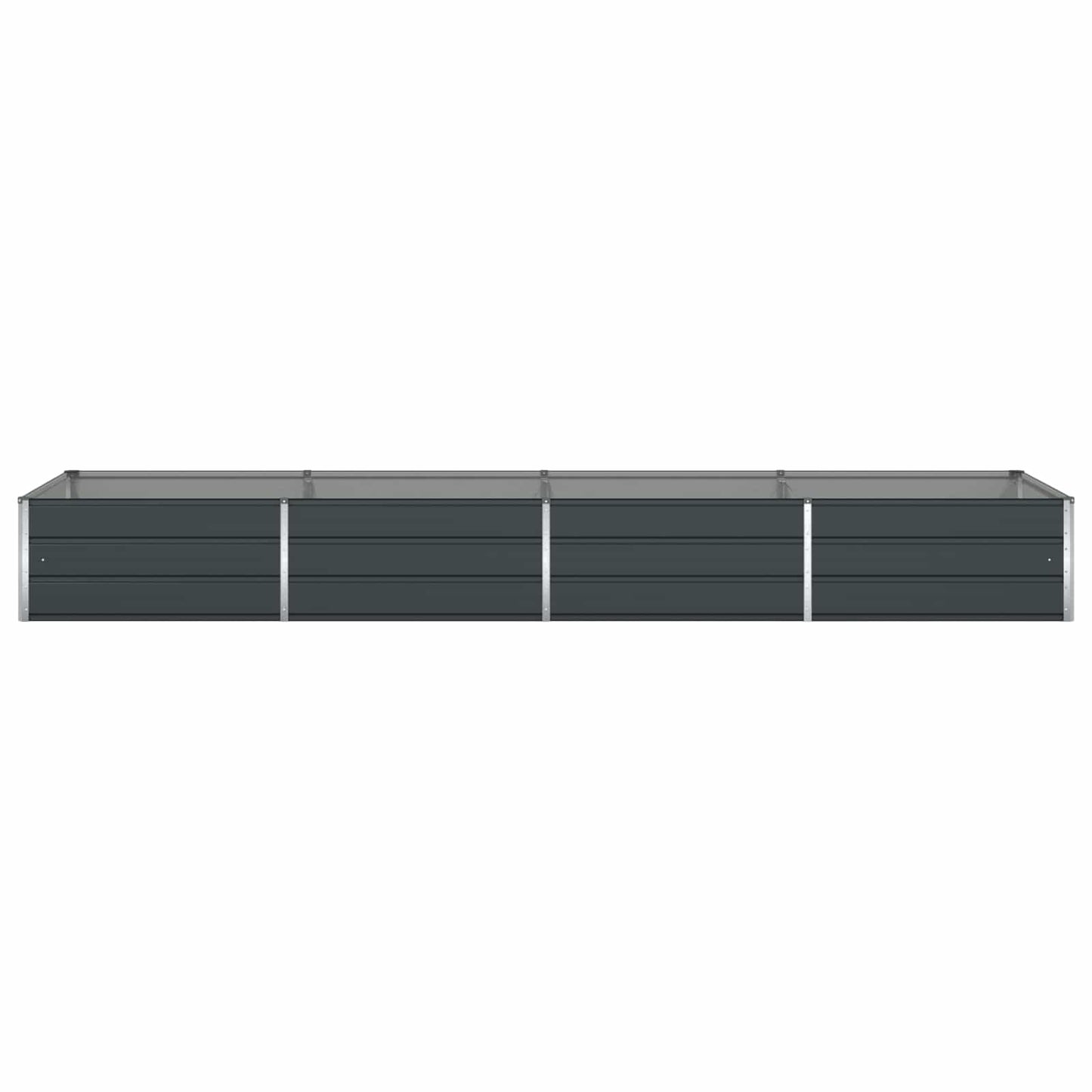 Plantenbak Antraciet 195 x 100 x 45 cm Gegalvaniseerd staal