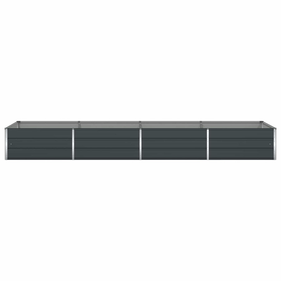 Plantenbak Antraciet 195 x 100 x 45 cm Gegalvaniseerd staal