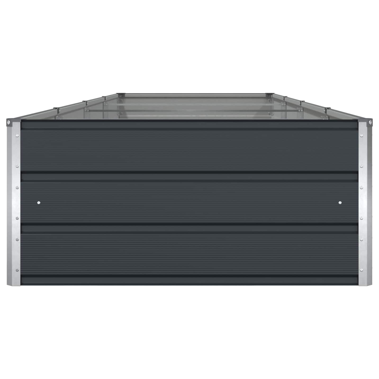 Plantenbak Antraciet 195 x 100 x 45 cm Gegalvaniseerd staal