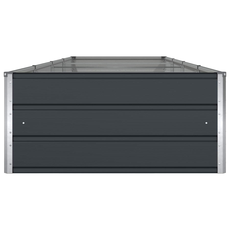 Plantenbak Antraciet 195 x 100 x 45 cm Gegalvaniseerd staal