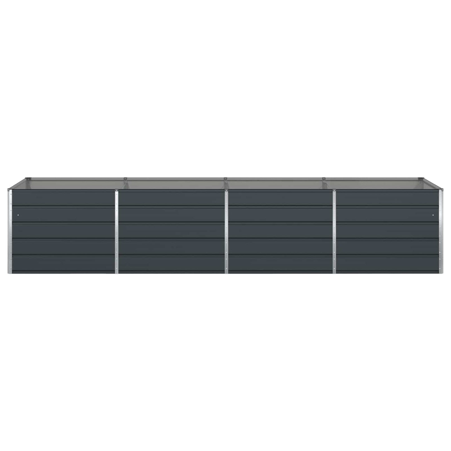 Plantenbak Antraciet 195 x 100 x 45 cm Gegalvaniseerd staal