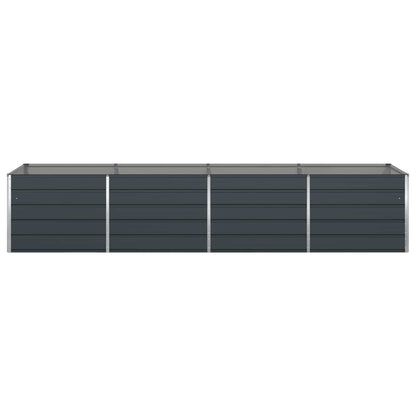 Plantenbak Antraciet 195 x 100 x 45 cm Gegalvaniseerd staal