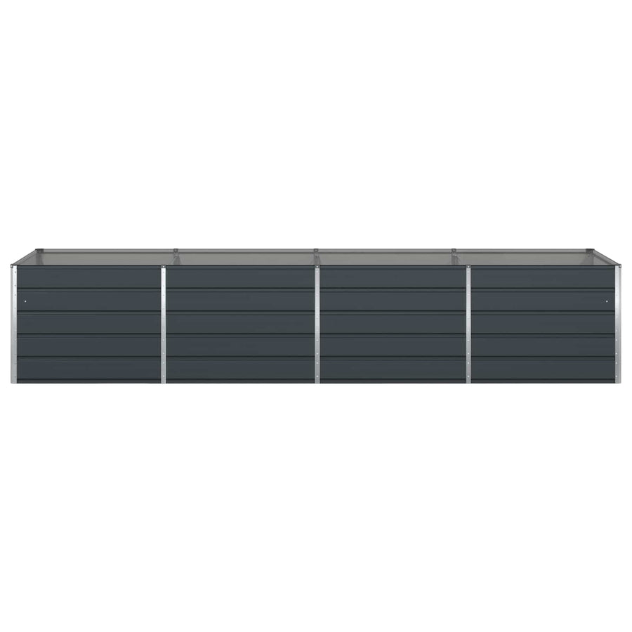 Plantenbak Antraciet 195 x 100 x 45 cm Gegalvaniseerd staal