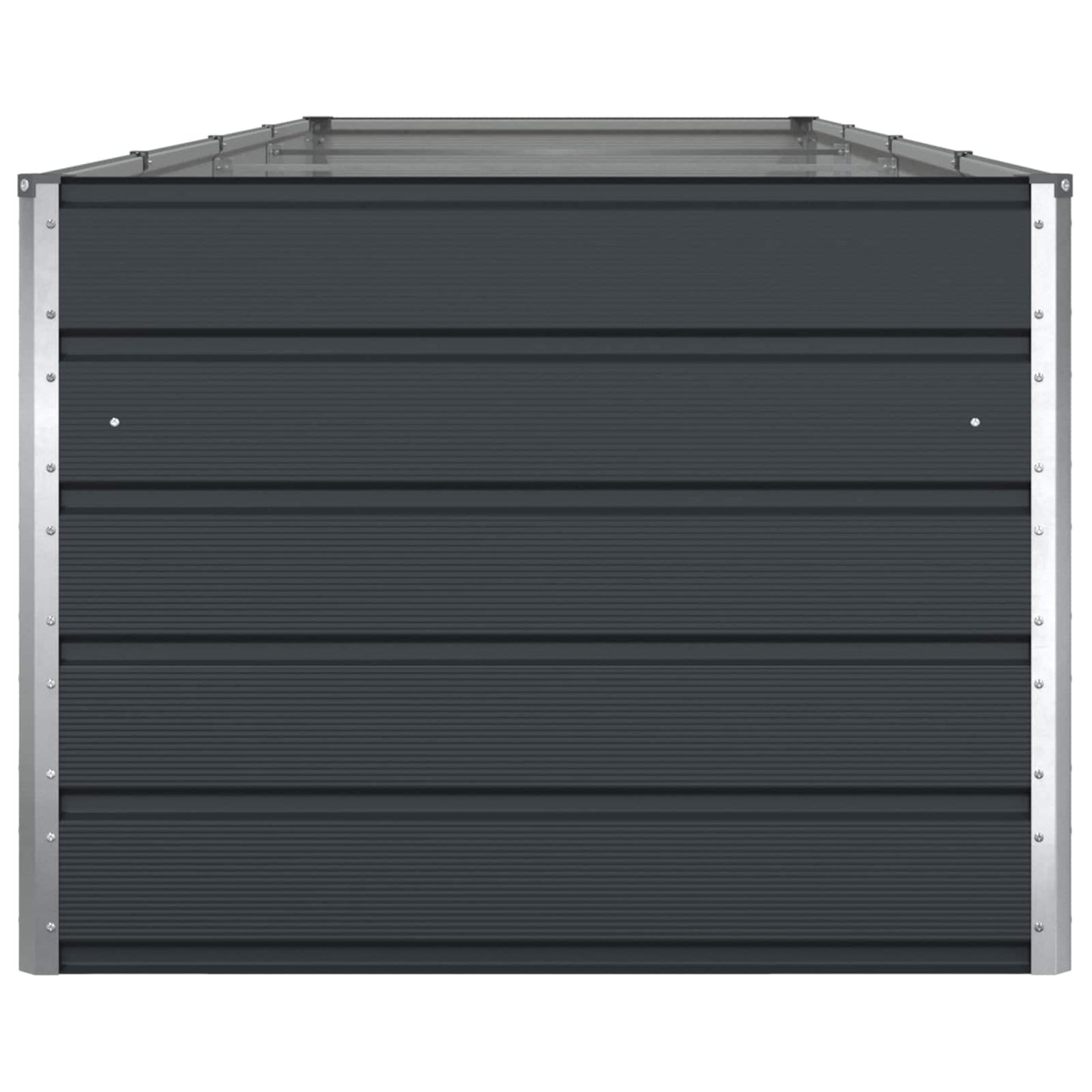 Plantenbak Antraciet 195 x 100 x 45 cm Gegalvaniseerd staal
