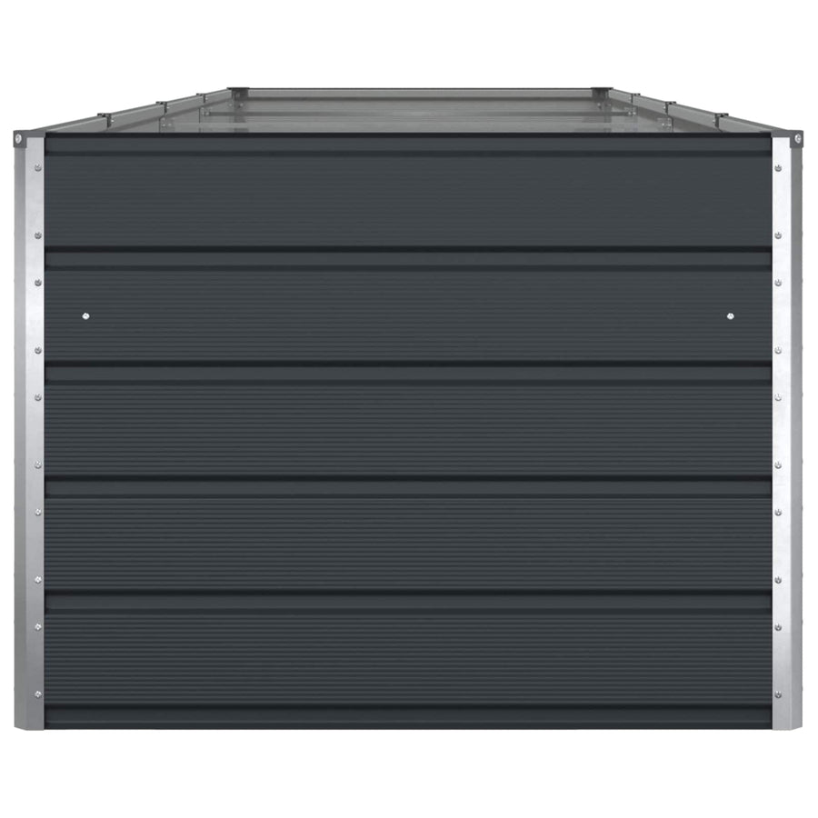 Plantenbak Antraciet 195 x 100 x 45 cm Gegalvaniseerd staal